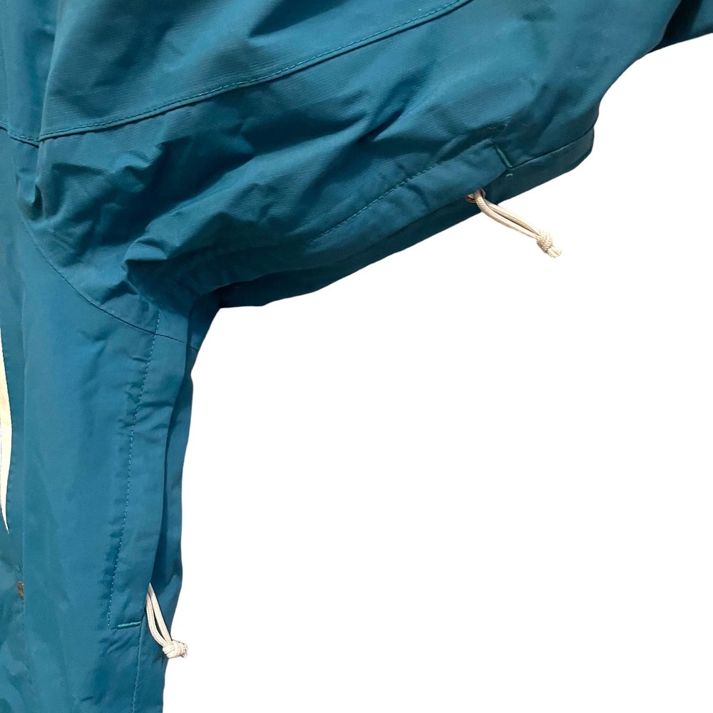 Womens The North Face Hyvent Teal Waterproof Ski Snow Shell Jacket | Size Medium - Picture 2 of 5